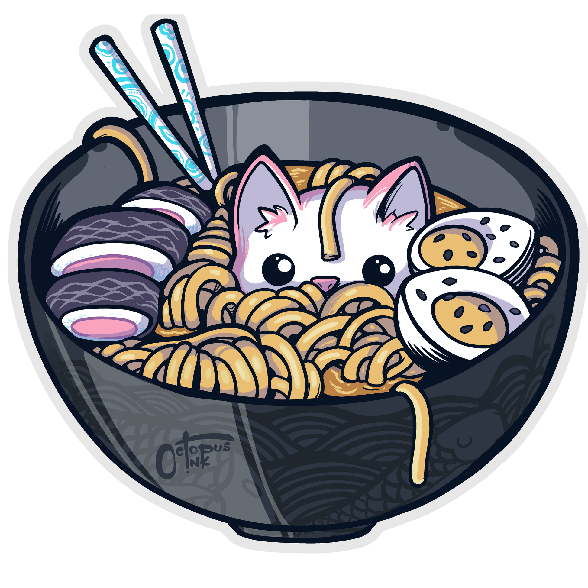 Octopus Ink Sticker Pack 2